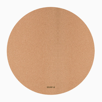 Essential Round Cork Yoga Mat | Multi-use | 53" dia