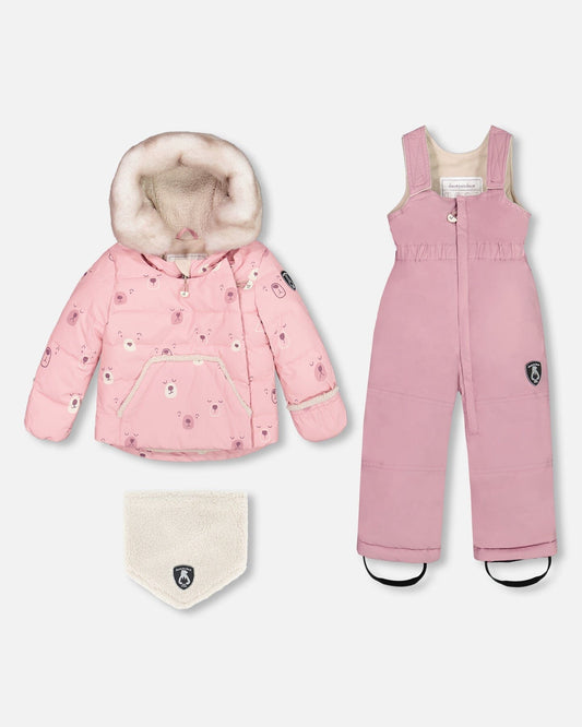 Two Piece Baby Snowsuit Orchid