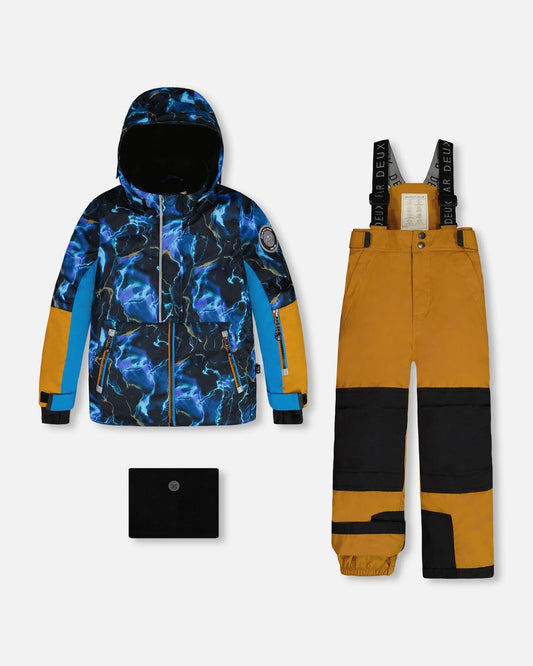 Two Piece Snowsuit Spice And Printed Storm