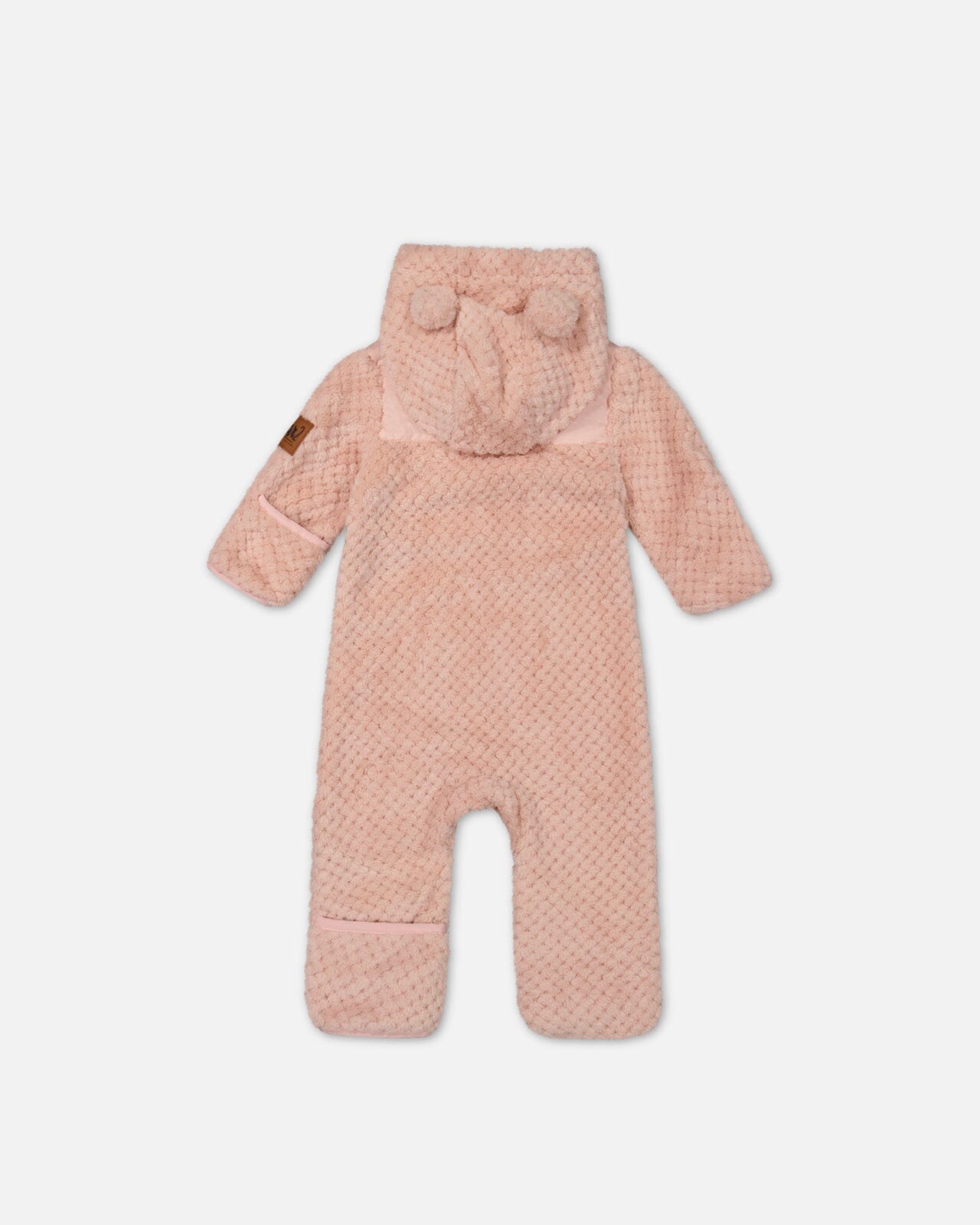 Baby One Piece Plush Pink