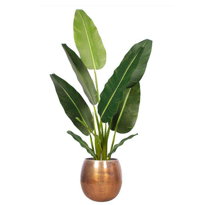 Gaby - Copper Brass Mid-Century Planter (Multiple Sizes)