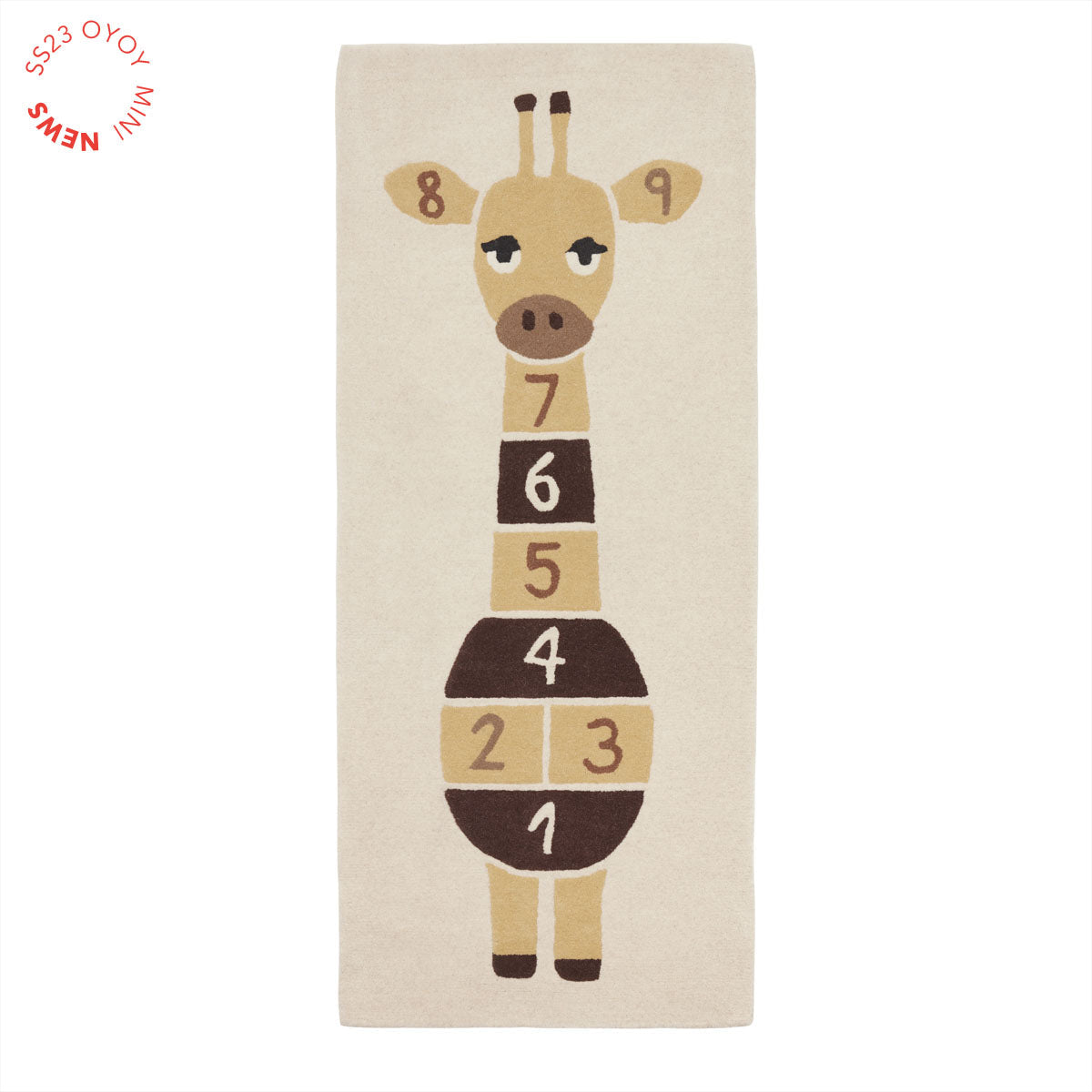 Giraffe Hopscotch Rug