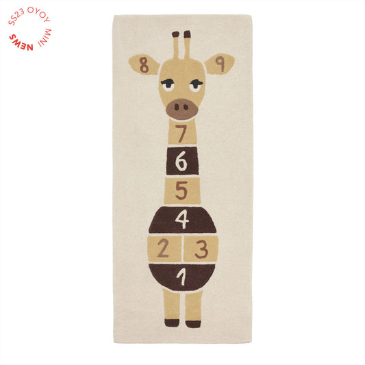 Giraffe Hopscotch Rug
