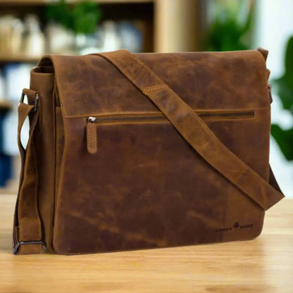 Greenwood Leather Laptop Bag