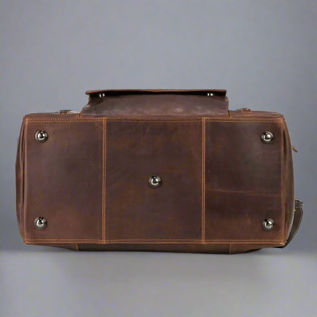 Greenwood Leather Regina Large Travel Duffle Bag