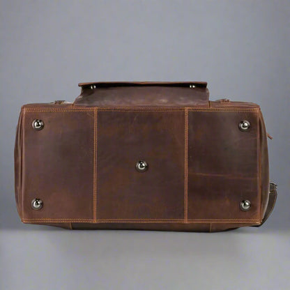 Greenwood Leather Regina Large Travel Duffle Bag