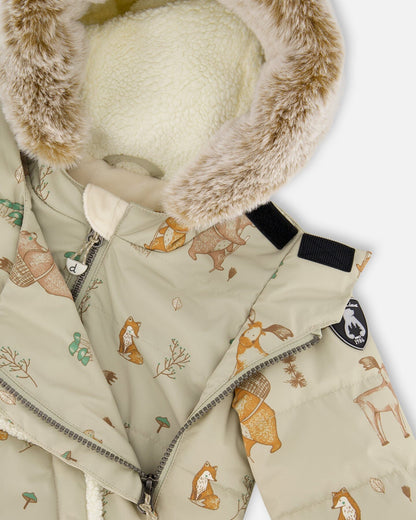 Two-Piece Baby Snug Snowsuit Chanterelle