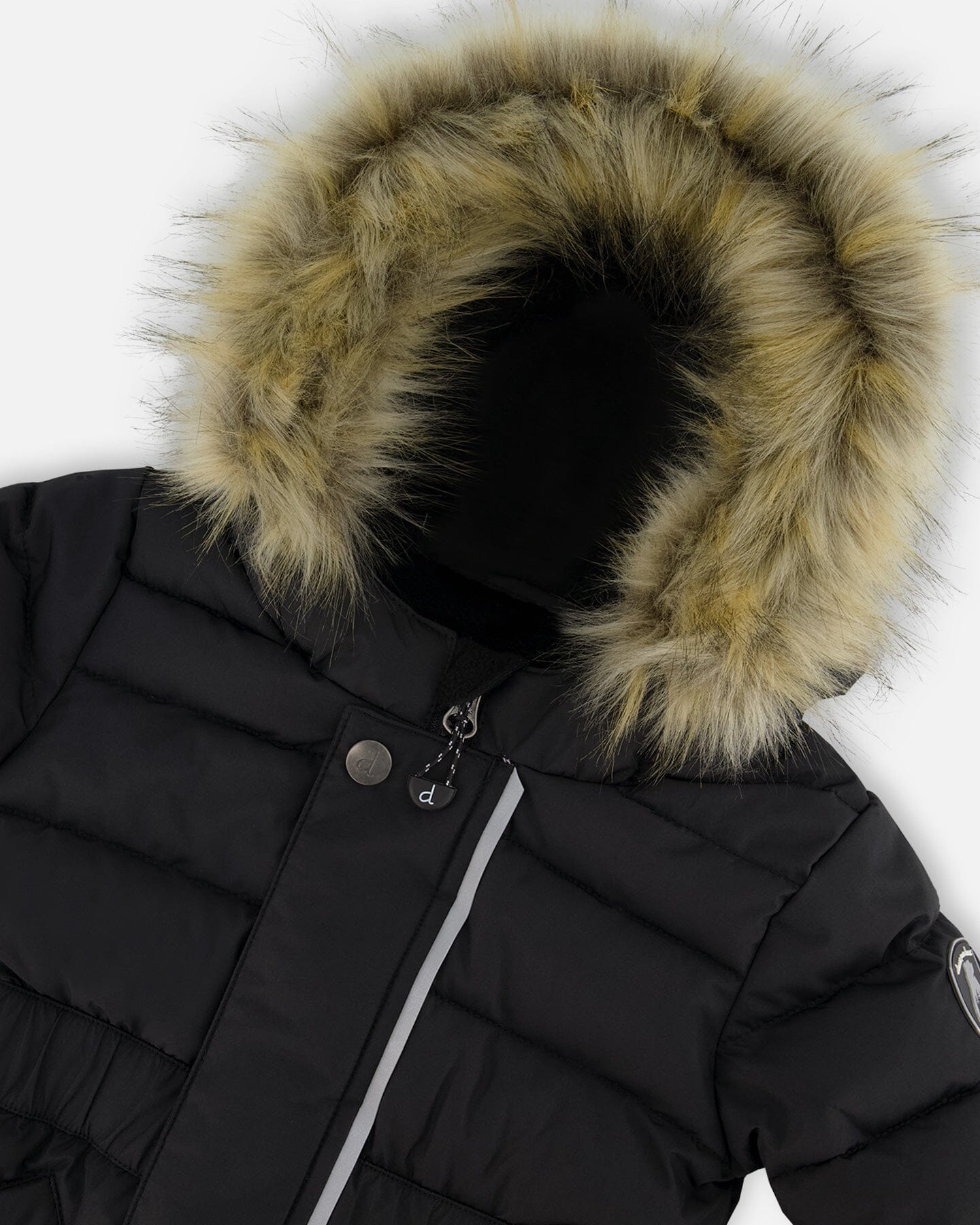 One-Piece Baby Original Puffy Snowsuit Black