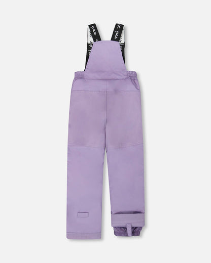 Two-Piece Discover Snowsuit With Printed Jacket Purple Gray