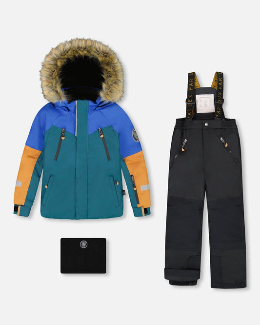 Two-Piece Play Snowsuit Black
