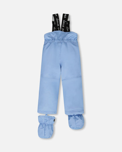 Two-Piece Baby Play Snowsuit Light Blue
