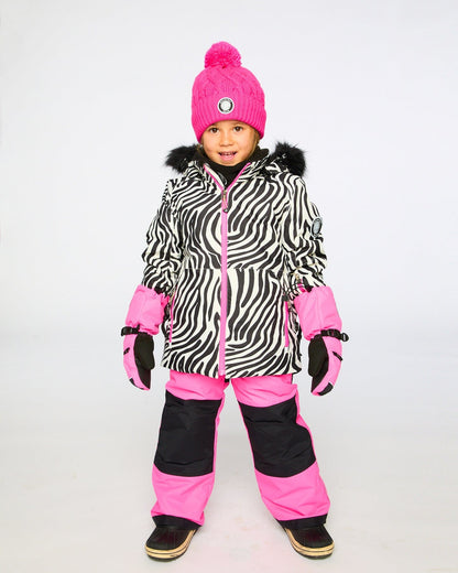 Two-Piece Play Snowsuit Fuchsia