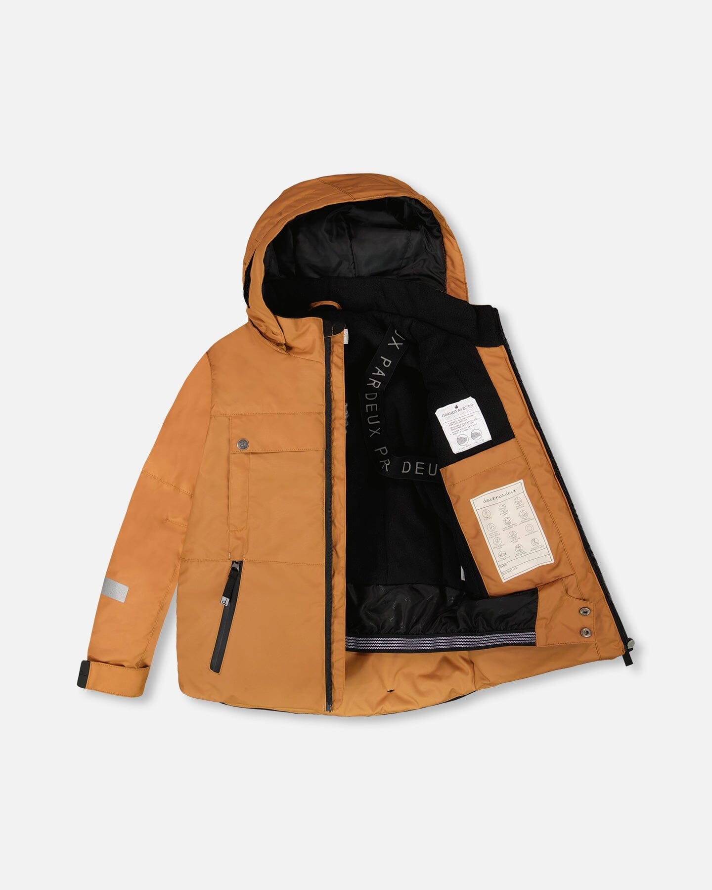 Two-Piece Teknik Snowsuit Brown And Black