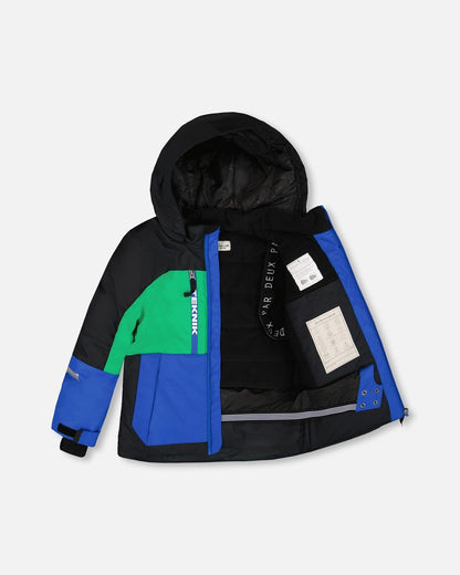 Two-Piece Teknik Snowsuit Aurora Borealis