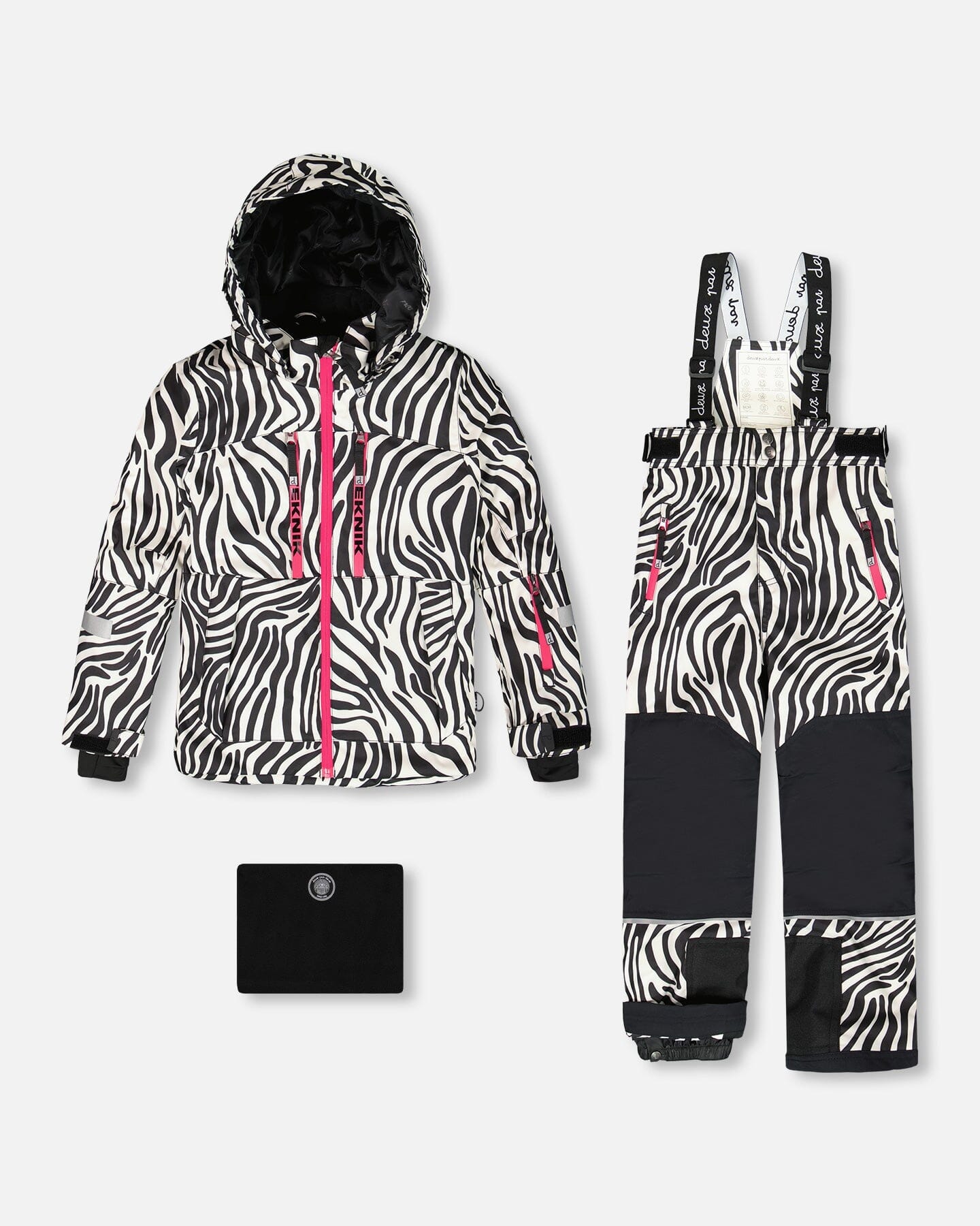 Two-Piece Teknik Snowsuit Zebra Print