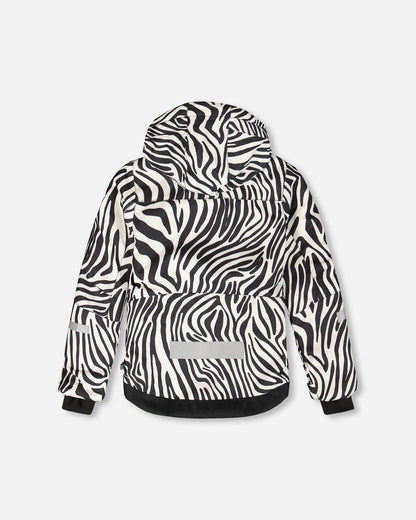 Two-Piece Teknik Snowsuit Zebra Print