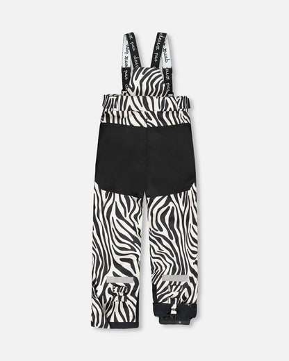 Two-Piece Teknik Snowsuit Zebra Print