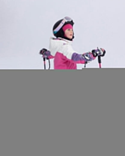 Two-Piece Teknik Snowsuit Black Retro Flower Print