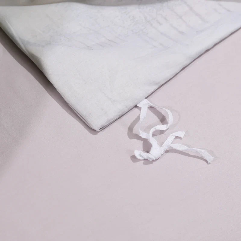 Wild Whimsy 600 TC Floral Cotton Duvet Set - Green