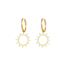 Load image into Gallery viewer, sunshine earrings
