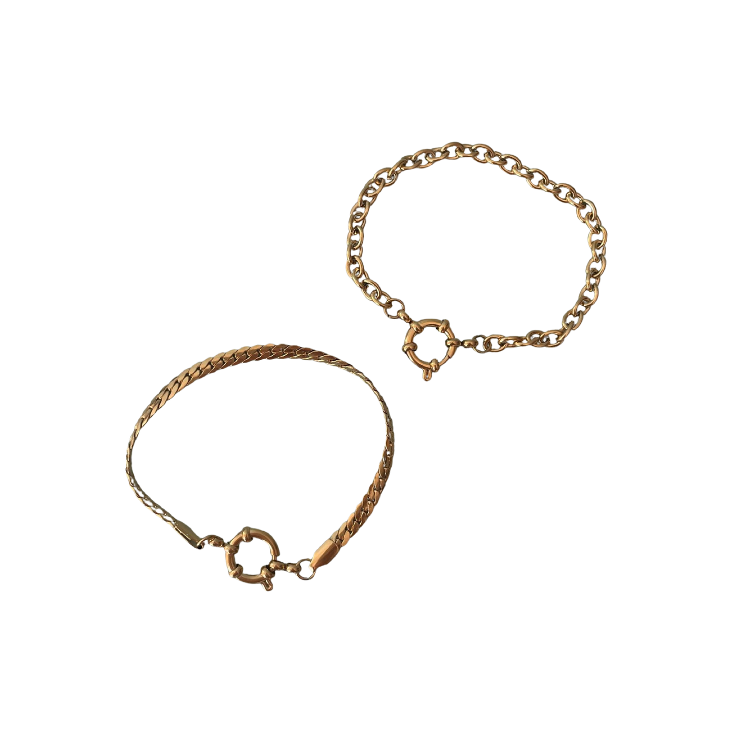 Annie Bracelet | Anchor Closure Chain Bracelet