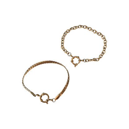 Annie Bracelet | Anchor Closure Chain Bracelet