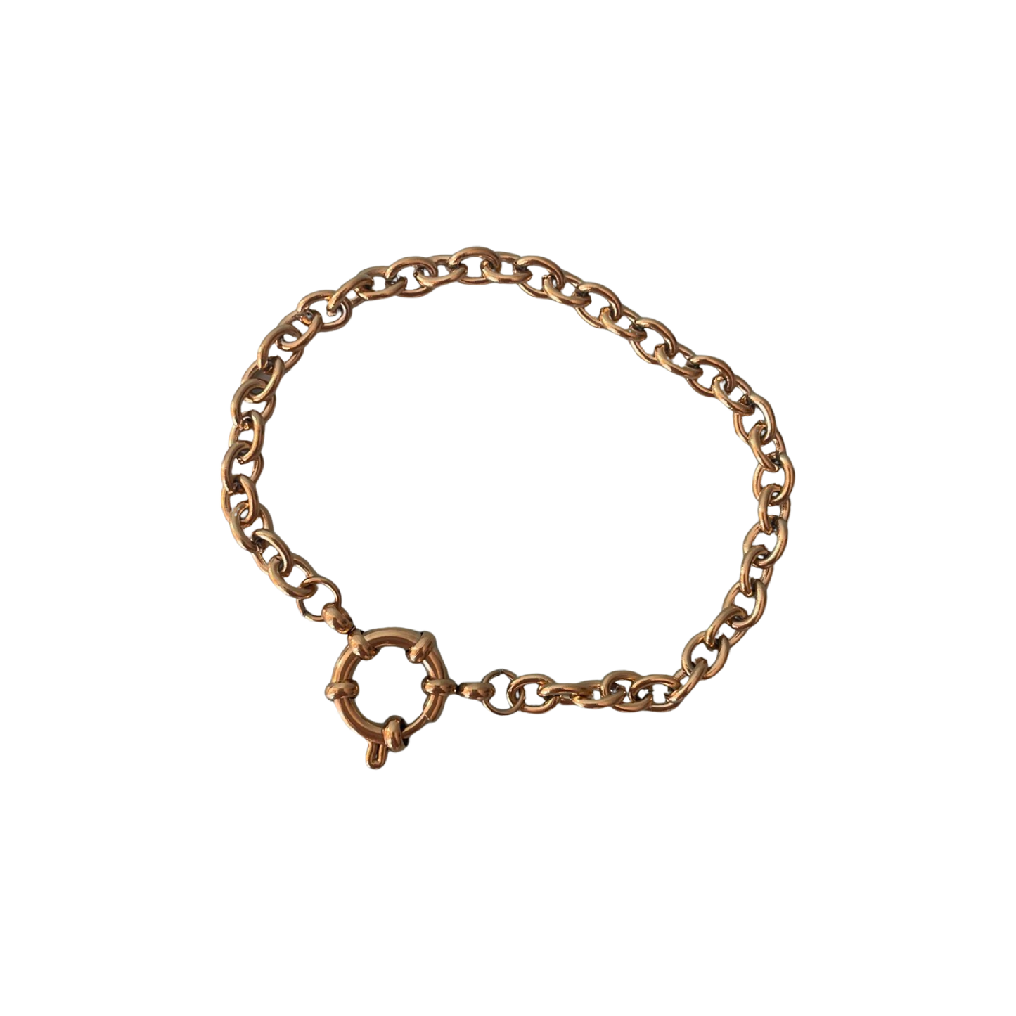 Annie Bracelet | Anchor Closure Chain Bracelet