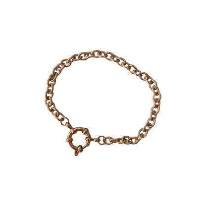 Annie Bracelet | Anchor Closure Chain Bracelet