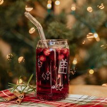 Load image into Gallery viewer, Holiday Drinking Glass | 16 oz.
