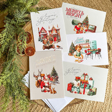 Load image into Gallery viewer, Old Fashioned Christmas Card | Set of 5
