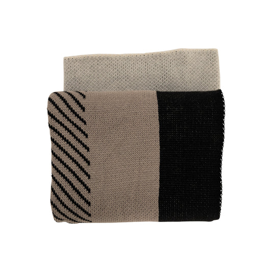 ContempoChic Knit Throw Blanket