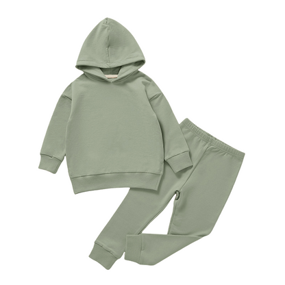 Organic Cotton Hooded Lounge Set with Leggings| 100% Organic Cotton | Soft, Comfortable & Stylish Set for All Day Wear