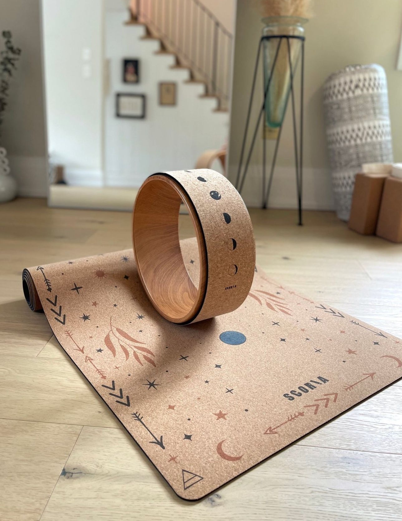 Butterfly Cork Yoga Mat | Standard 4.5MM or X-Thick 6MM