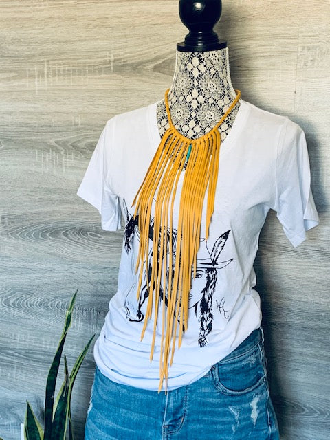 Big Fringe Necklace