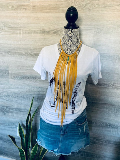 Big Fringe Necklace