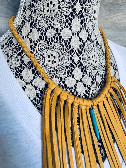 Big Fringe Necklace