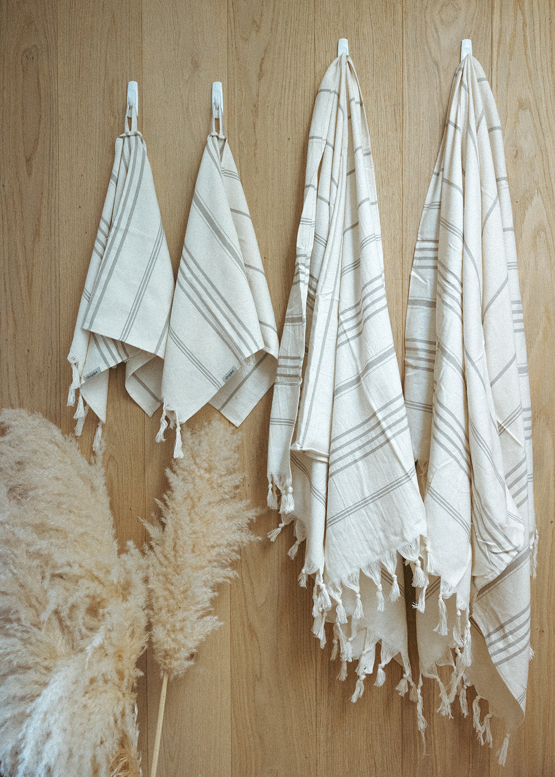 4-Piece Turkish Towels Set | Organic Cotton