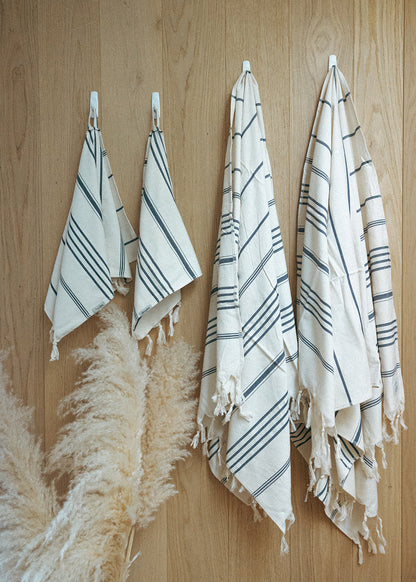 4-Piece Turkish Towels Set | Organic Cotton