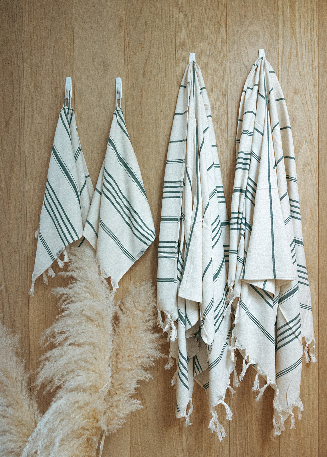 4-Piece Turkish Towels Set | Organic Cotton