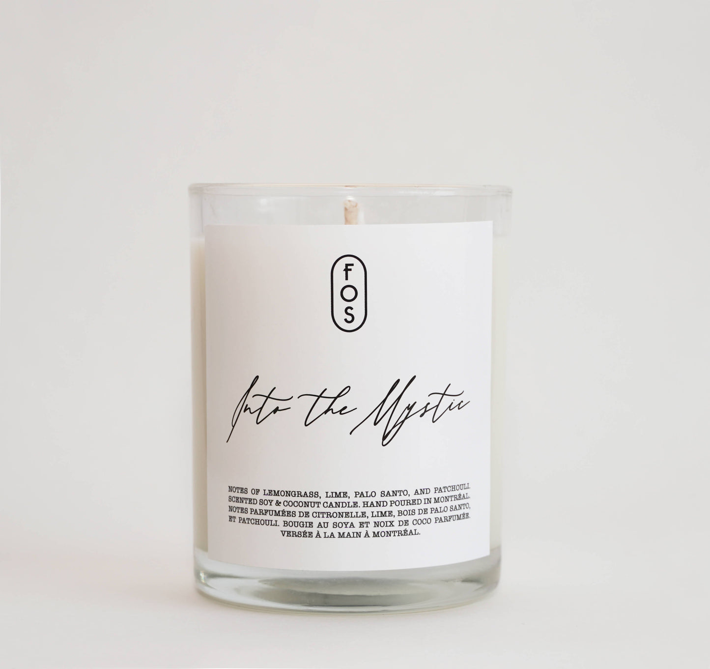 Into The Mystic Essential Oil Candle - Palo Santo, Lemongrass, Lime & Patchouli