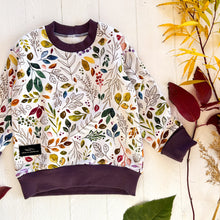 Load image into Gallery viewer, Jewel Sprigs &amp; Leaves Lounge Sweater
