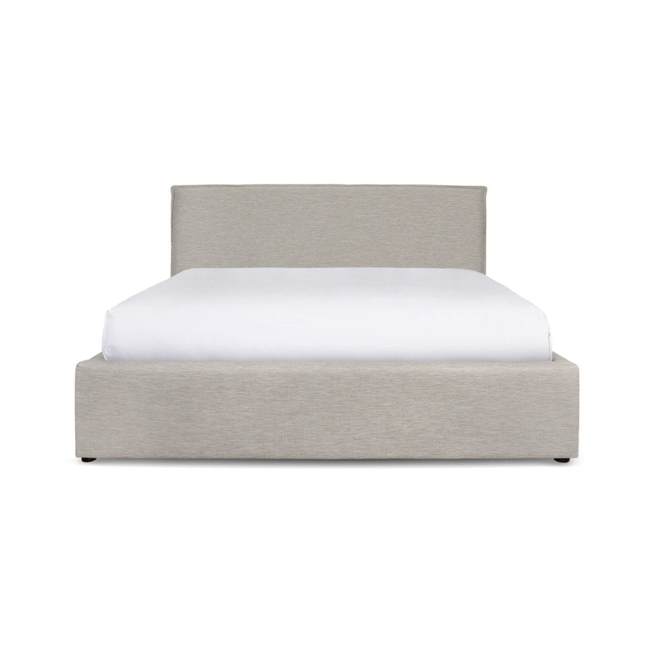 Julia King Storage Bed - Sand