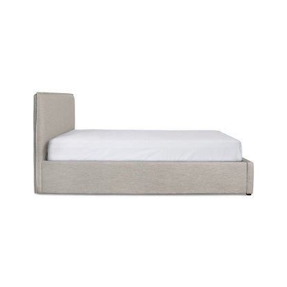 Julia King Storage Bed - Sand