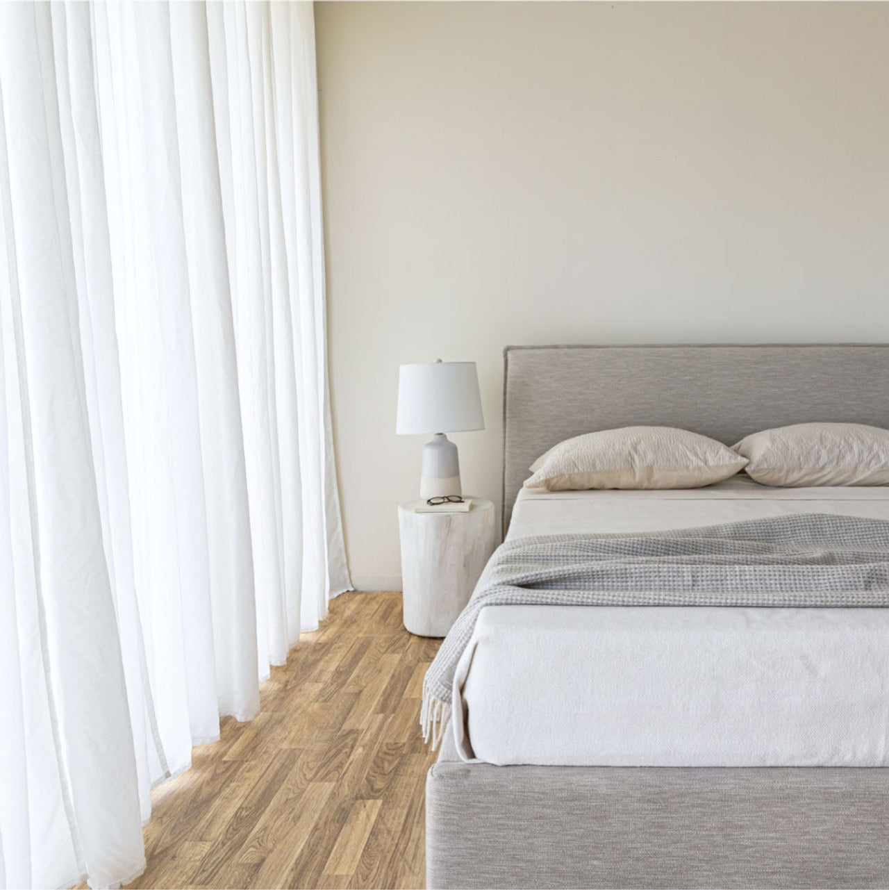 Julia Queen Storage Bed - Sand