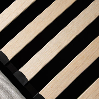 Julia King Storage Bed - Sand