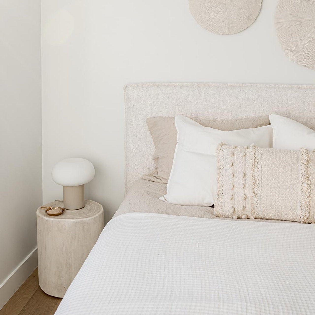 Julia Storage Bed - Cream