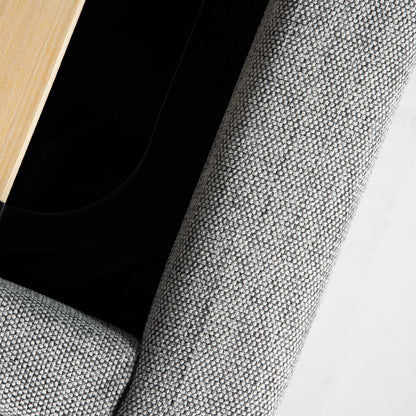 Justin King Storage Bed - Greige