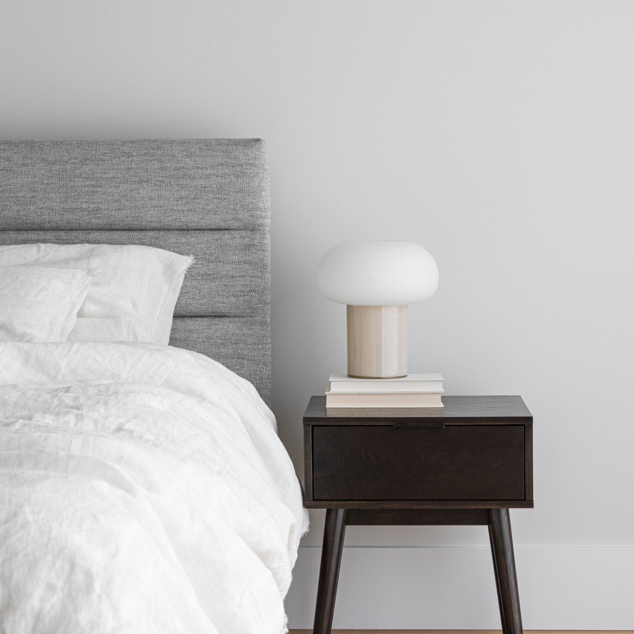 Justin Queen Storage Bed - Stone