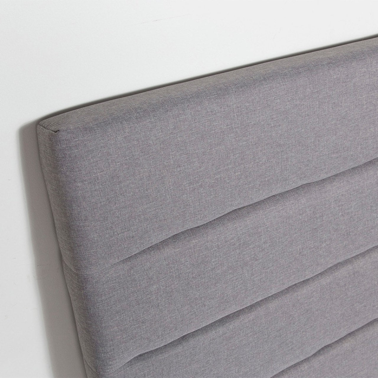 Justin King Storage Bed - Stone