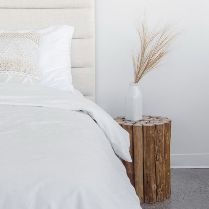 Justin Queen Storage Bed - Cream